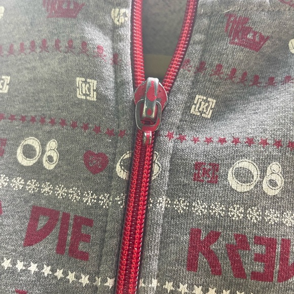 Kr3W Skate Or Die Full Zip Hoodie Size M Sweatshirt - Picture 3 of 8